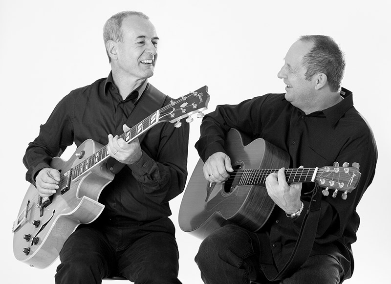 Guitar Tales: Nilo Bortot (links) und Markus Graf. Foto Gabriela Feldmann